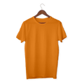 Orange Color Cotton T-Shirt For Men